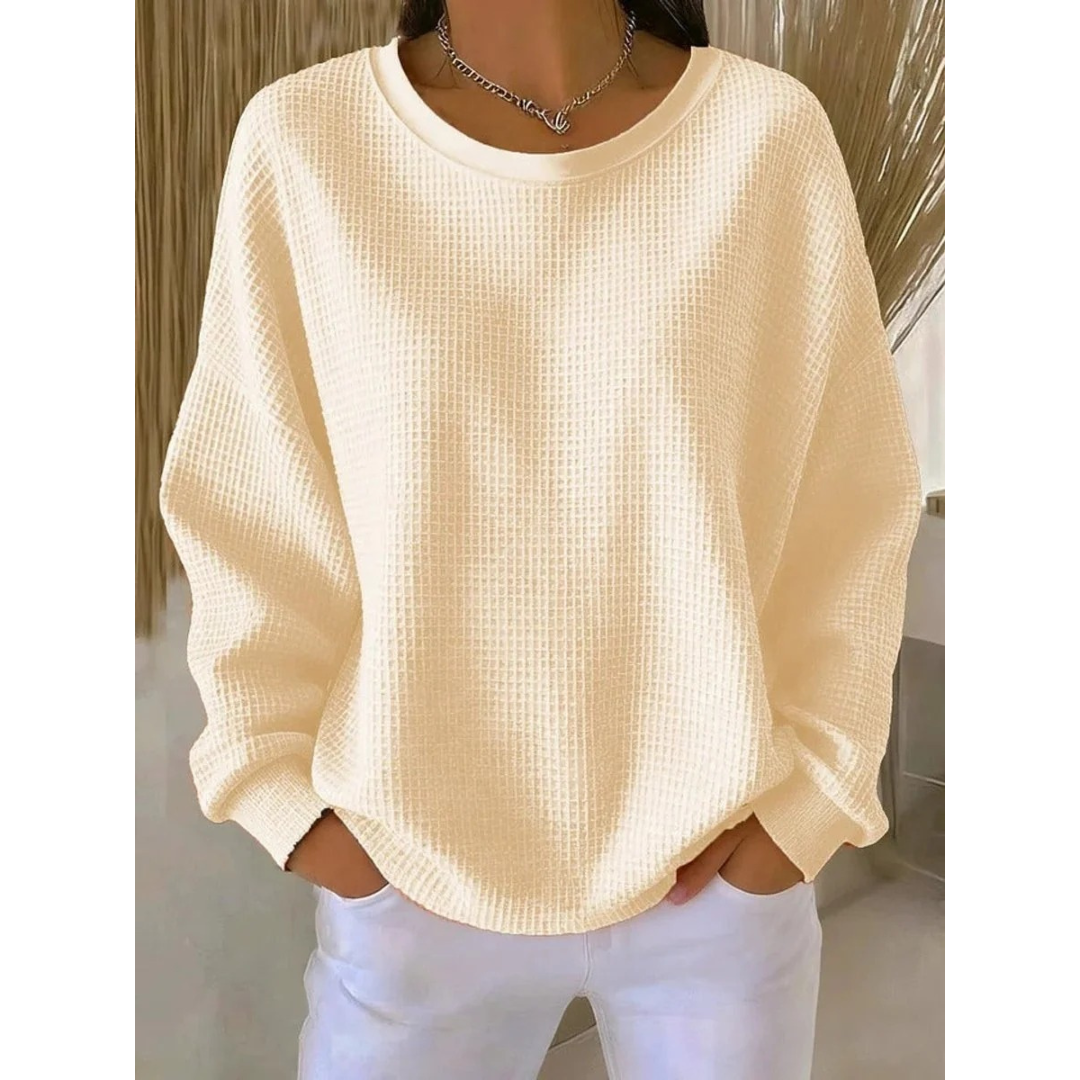 Finja | Damen Oversize Pullover Strickpullover
