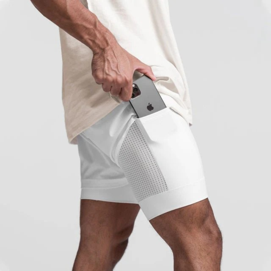 Finn | Herren Bequeme Fitness Shorts für Sport