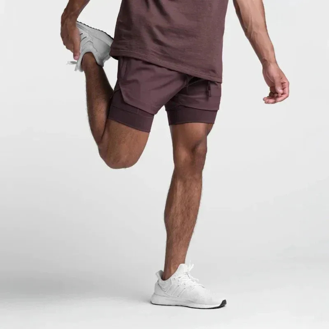 Finn | Herren Bequeme Fitness Shorts für Sport