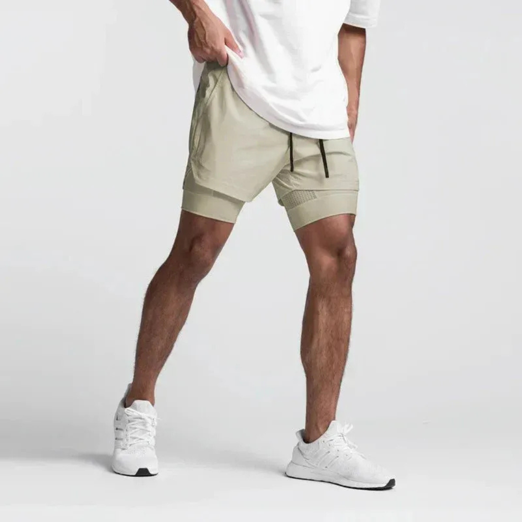 Finn | Herren Bequeme Fitness Shorts für Sport