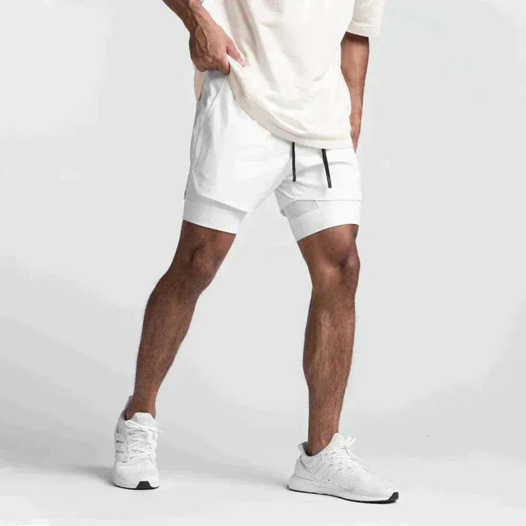 Finn | Herren Bequeme Fitness Shorts für Sport