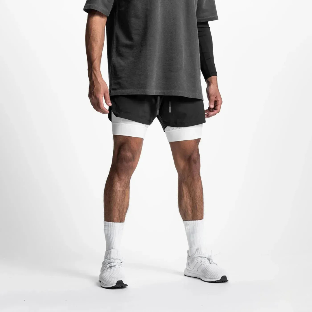 Finn | Herren Bequeme Fitness Shorts für Sport