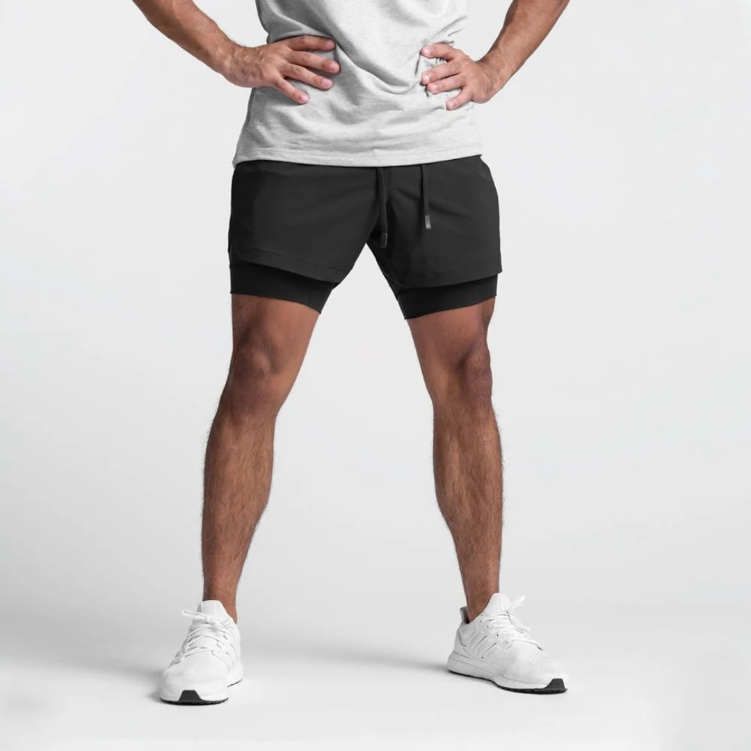 Finn | Herren Bequeme Fitness Shorts für Sport