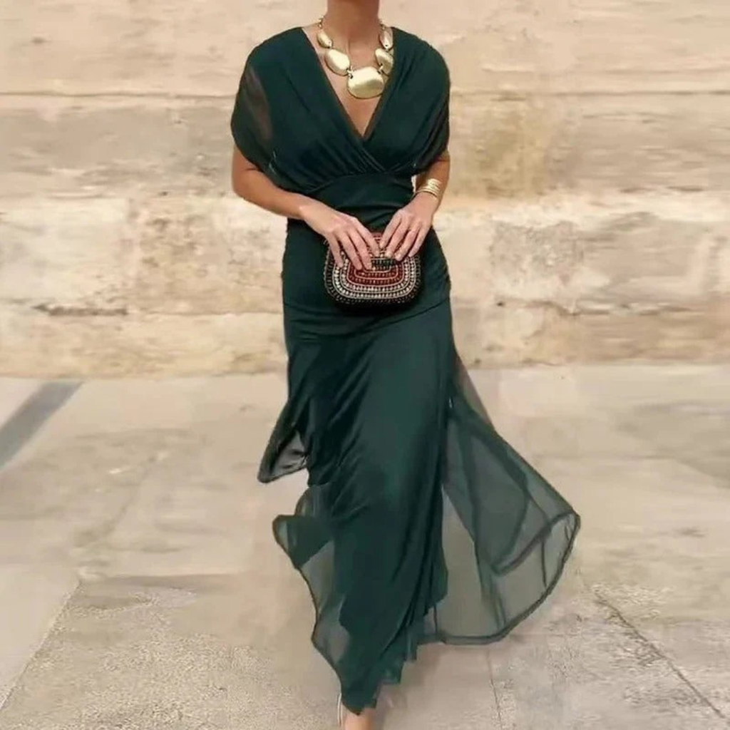 Florence | Damen Stilvolles maxi kleid Elegant