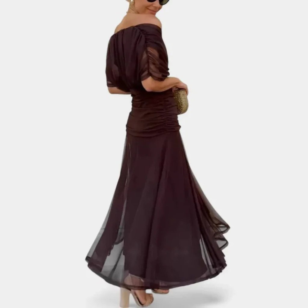 Florence | Damen Stilvolles maxi kleid Elegant