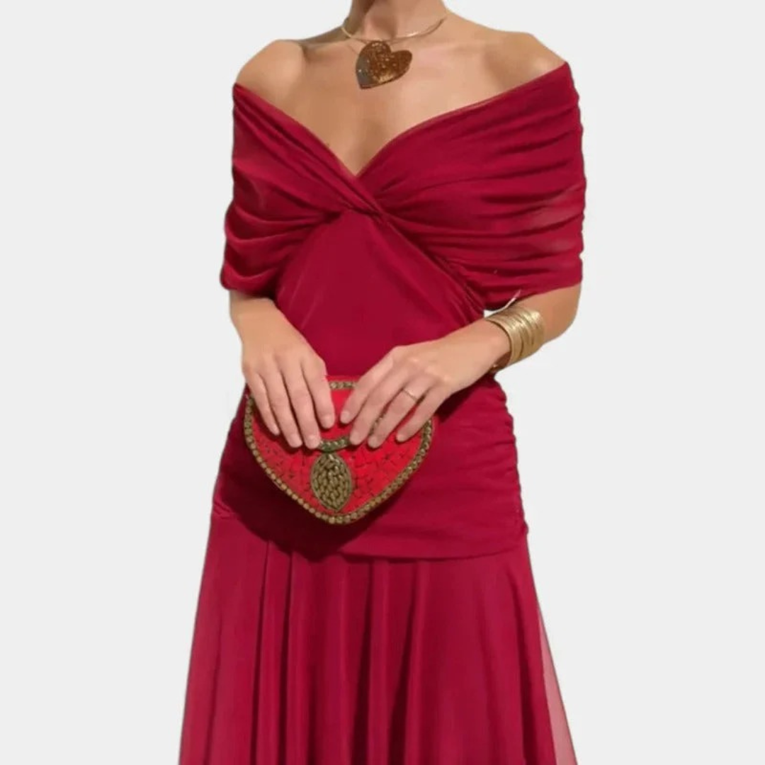 Florence | Damen Stilvolles maxi kleid Elegant