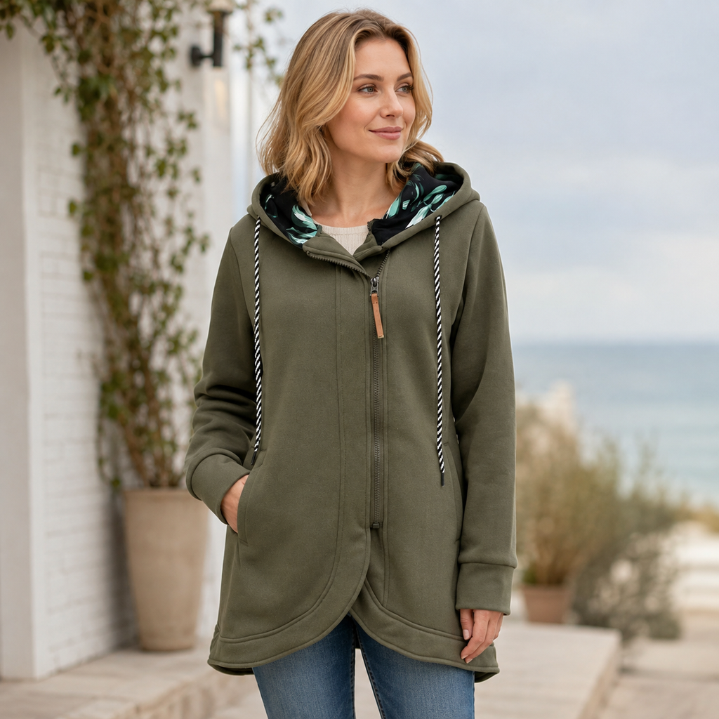 Florentine | Damen Wasserdichte Jacke Mit Kapuze Und Schutz Vor Regen