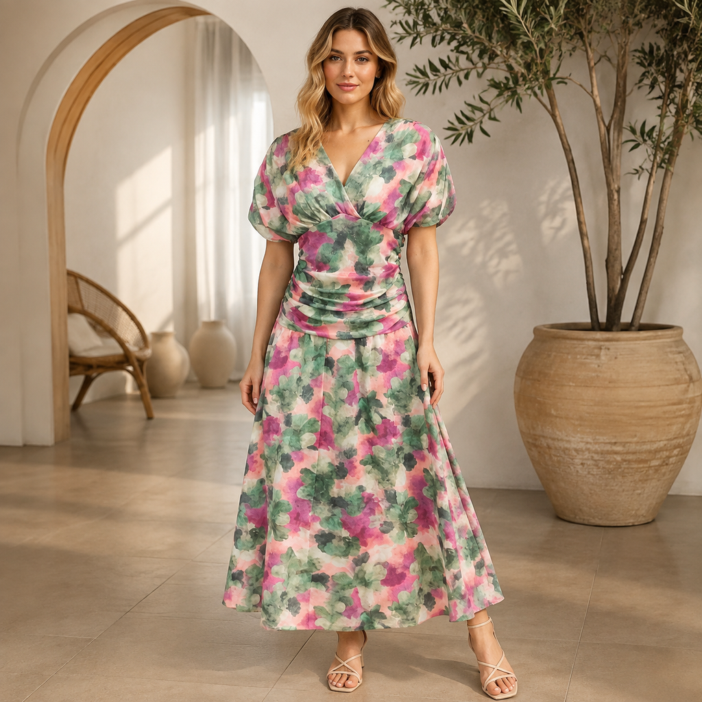 Franzi | Damen Stilvolles Elegante Abendkleid