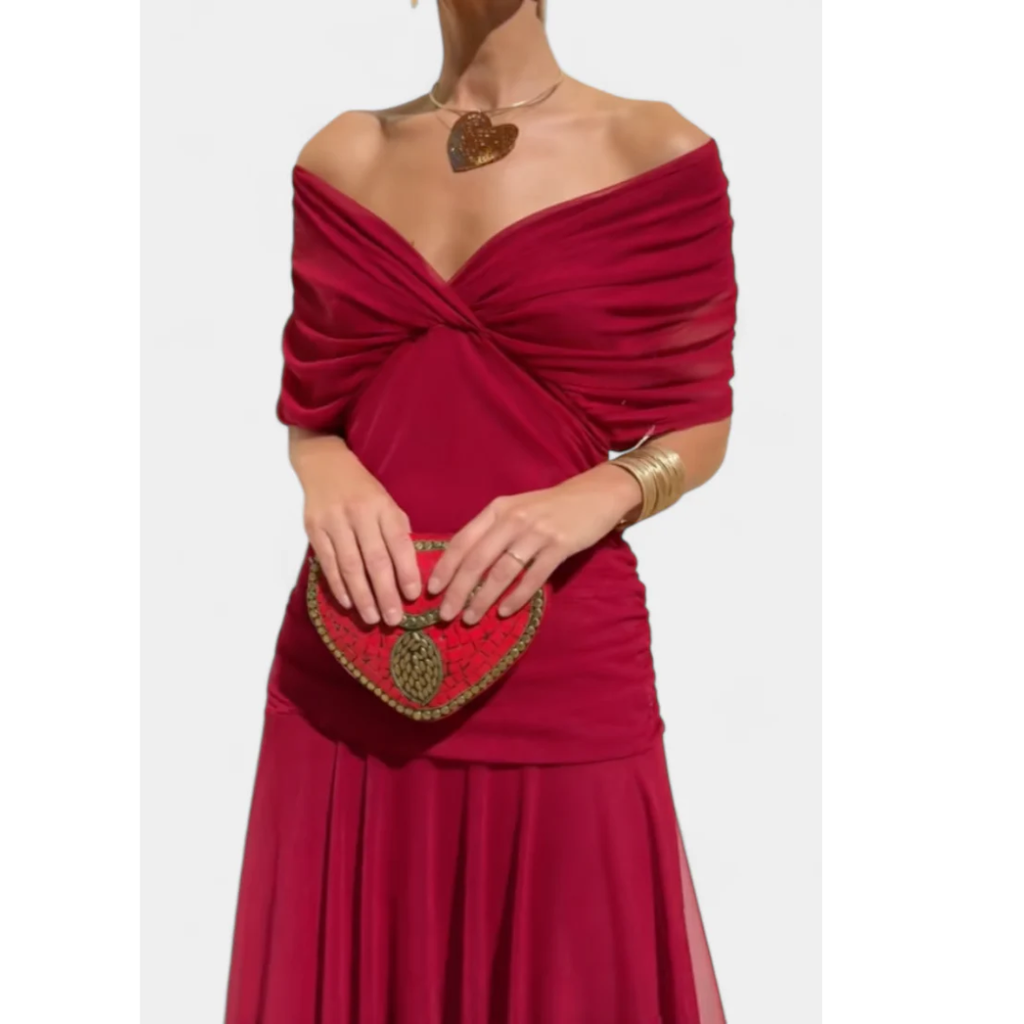 Franzi | Damen Stilvolles Elegante Abendkleid