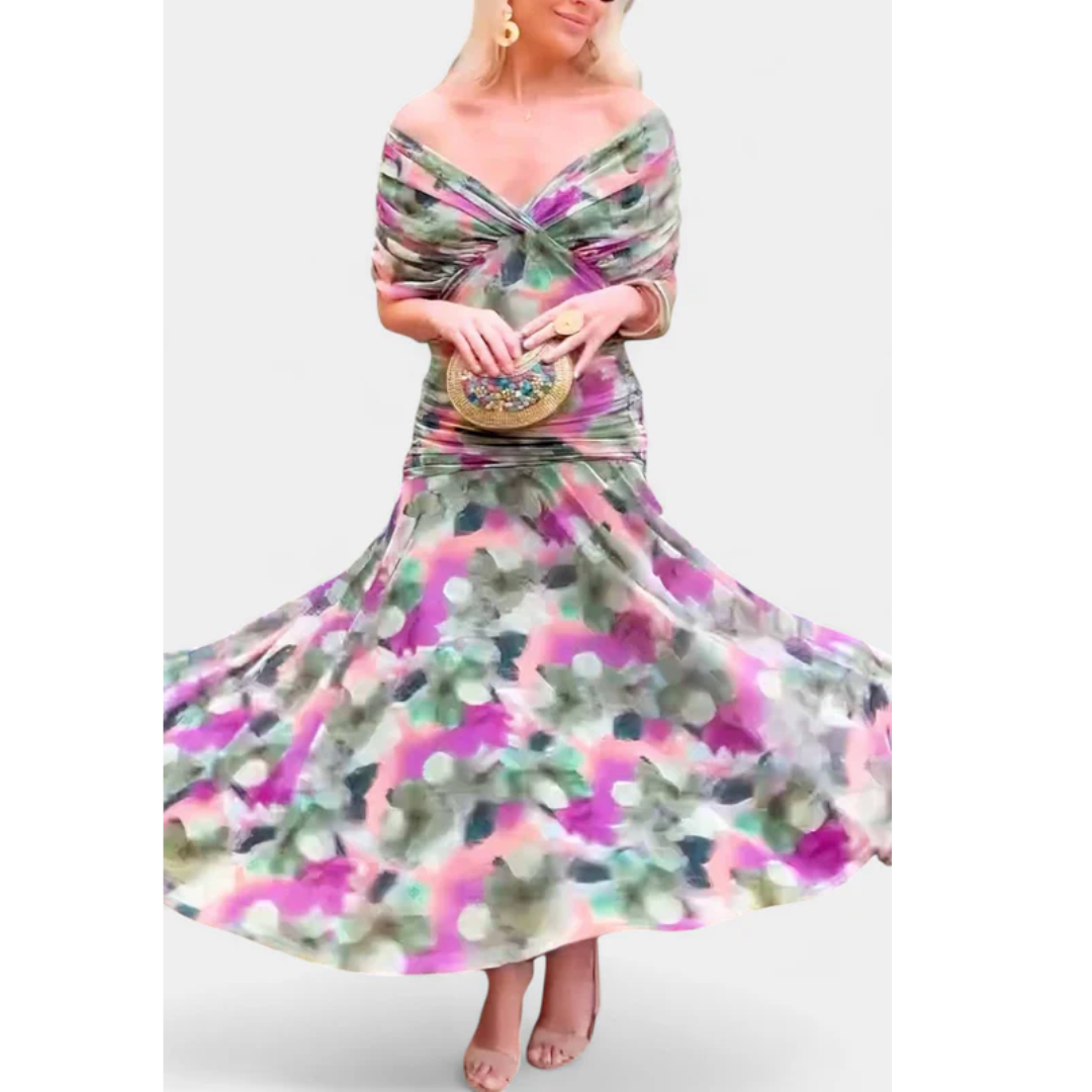Franzi | Damen Stilvolles Elegante Abendkleid