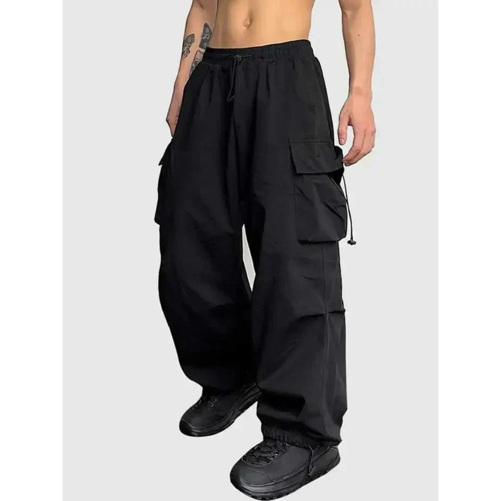 Fred | Herren Komfort Wide Leg Cargohose