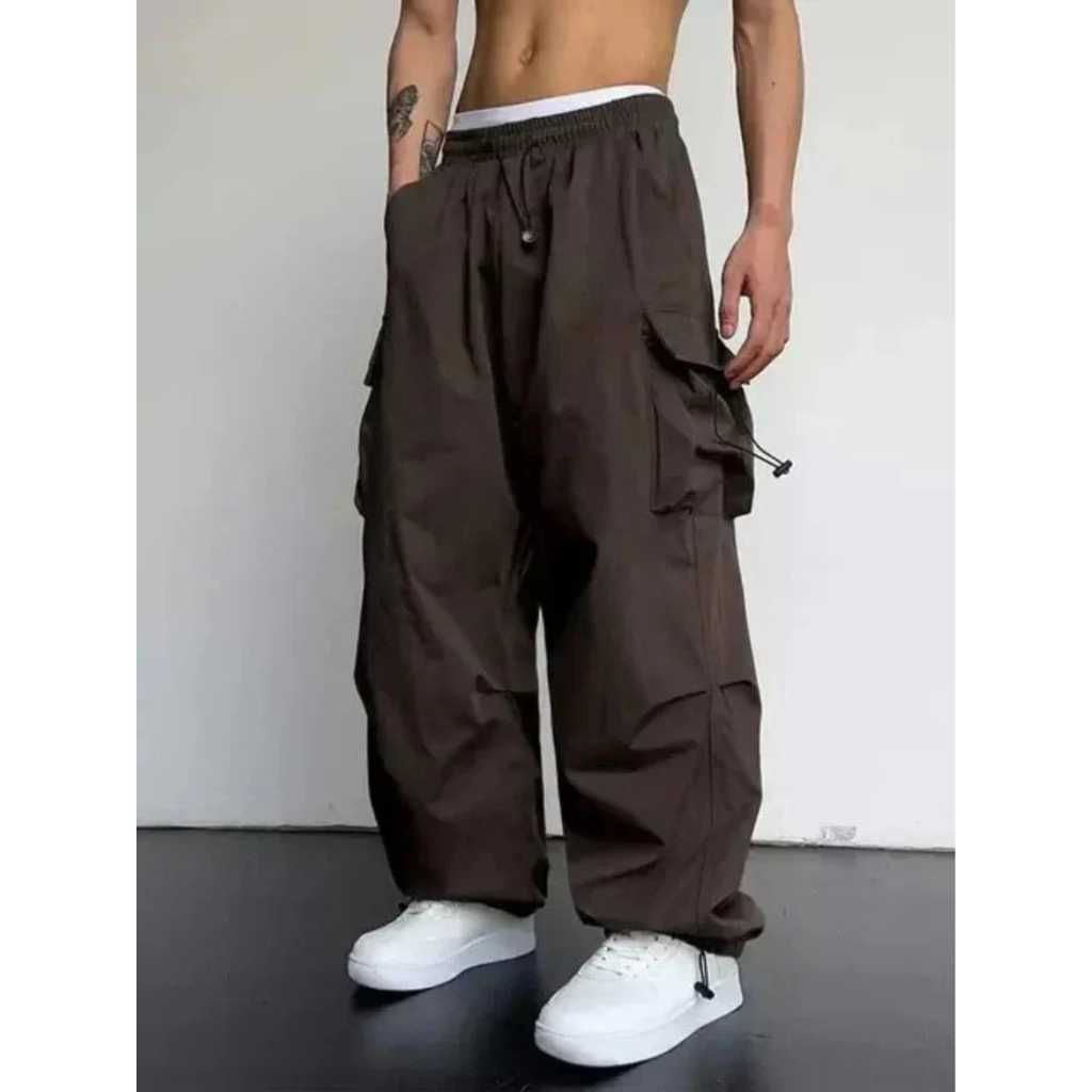 Fred | Herren Komfort Wide Leg Cargohose