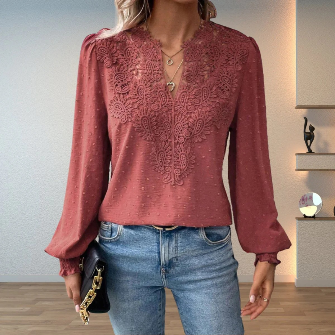 Freya | Damen Elegante Boho bluse