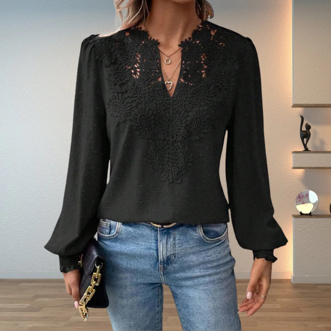 Freya | Damen Elegante Boho bluse