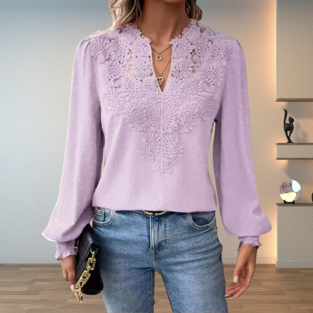 Freya | Damen Elegante Boho bluse