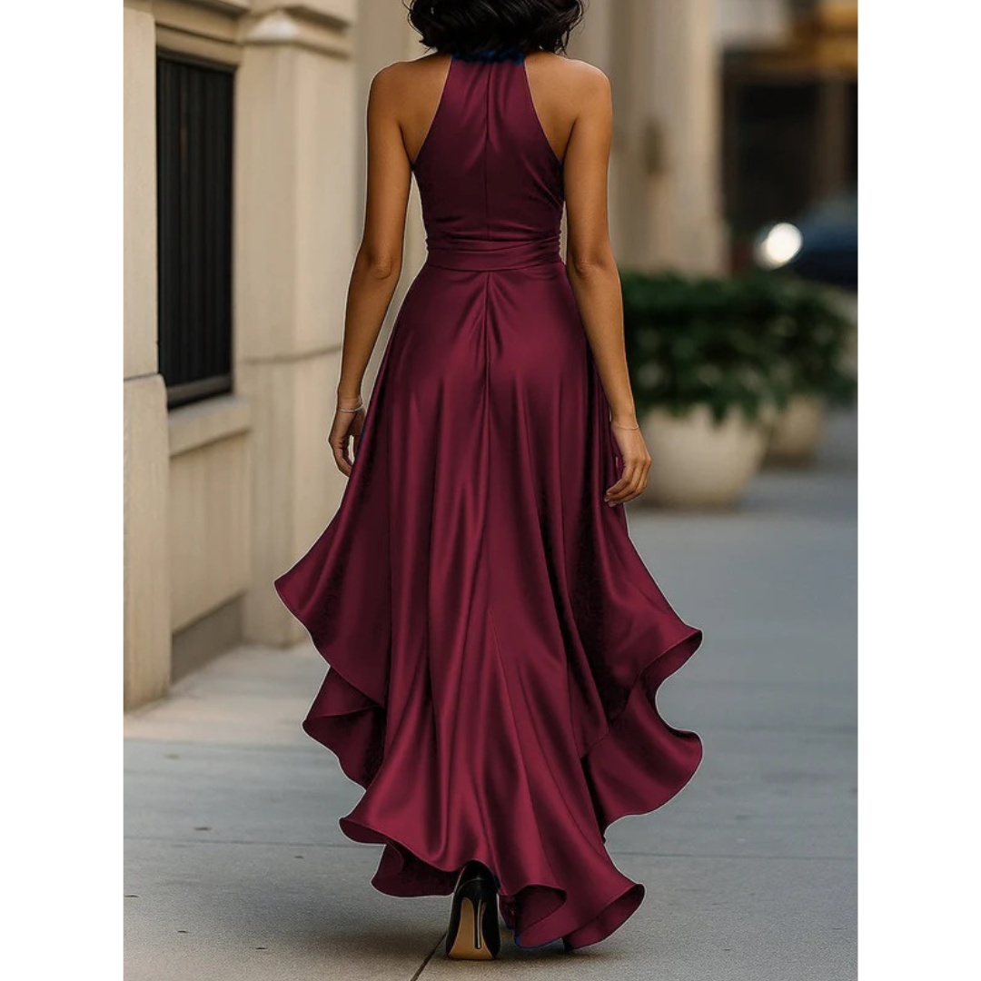 Frieda | Damen Stilvolles Hochzeitsgast Kleid