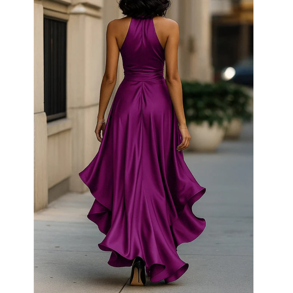 Frieda | Damen Stilvolles Hochzeitsgast Kleid