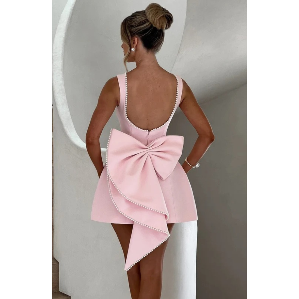 Frieda | Damen Elegante Sommer Minikleid