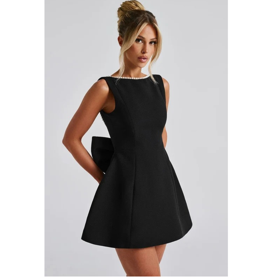 Frieda | Damen Elegante Sommer Minikleid