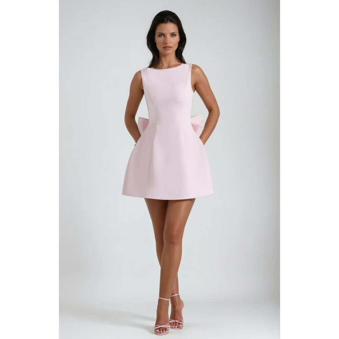 Frieda | Damen Elegante Sommer Minikleid