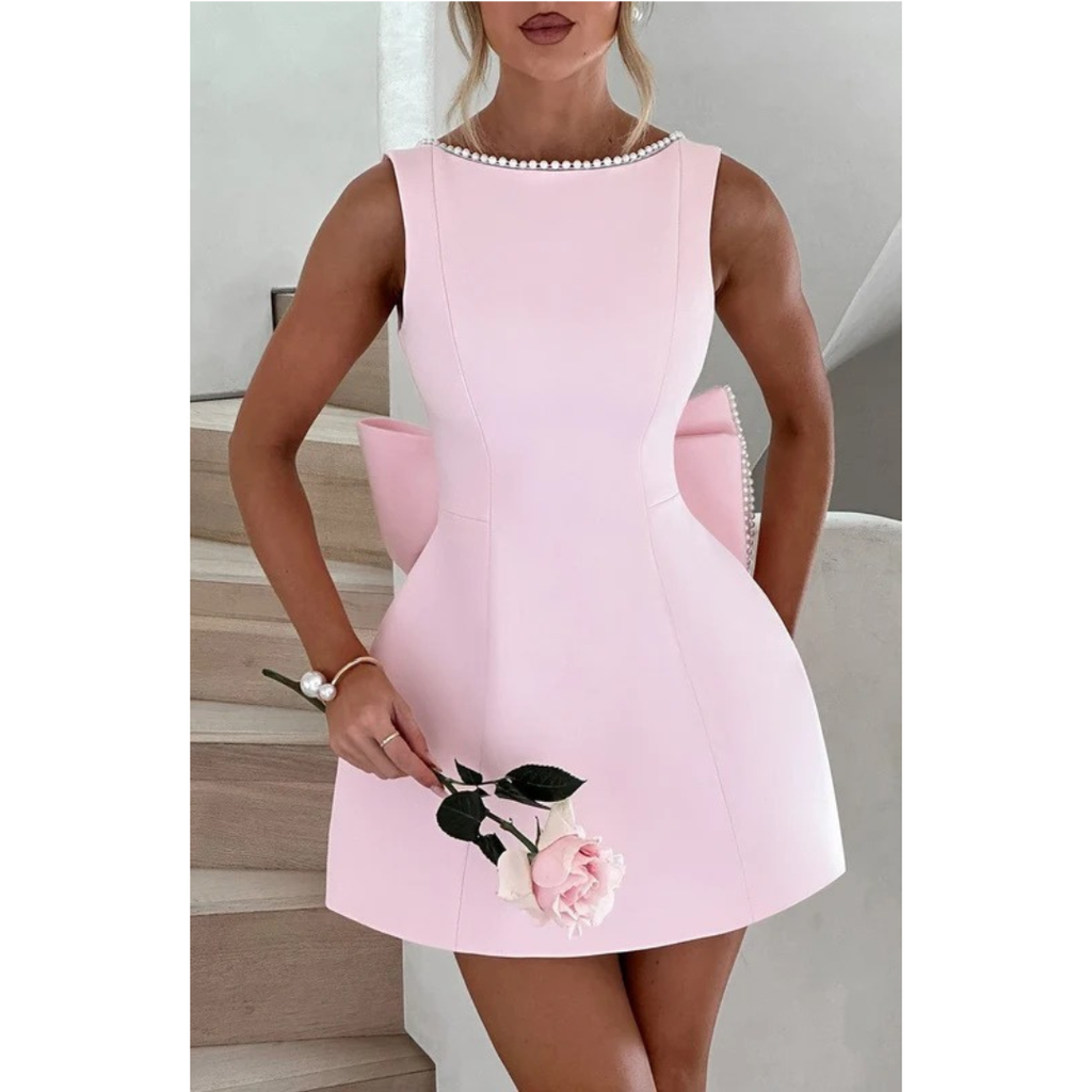 Frieda | Damen Elegante Sommer Minikleid