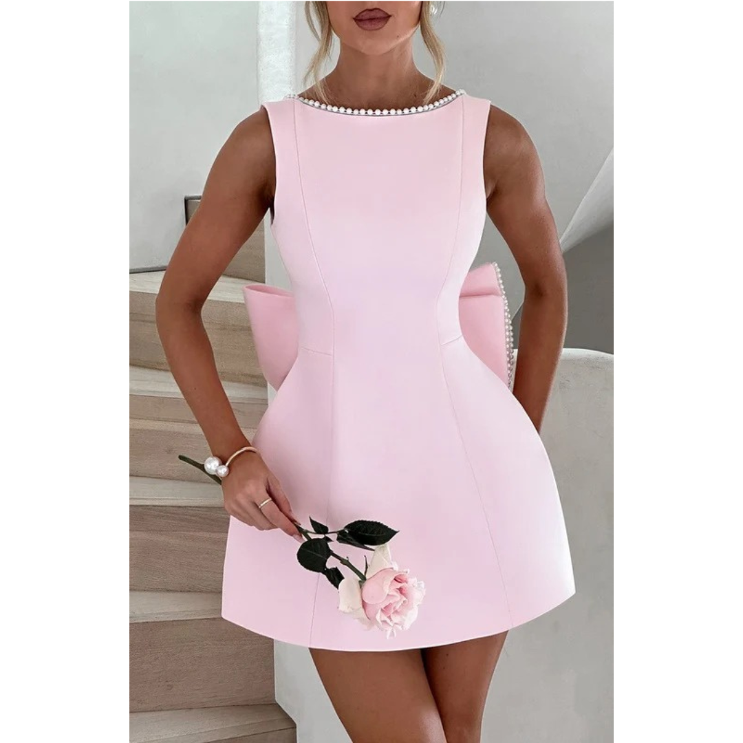Frieda | Damen Elegante Sommer Minikleid