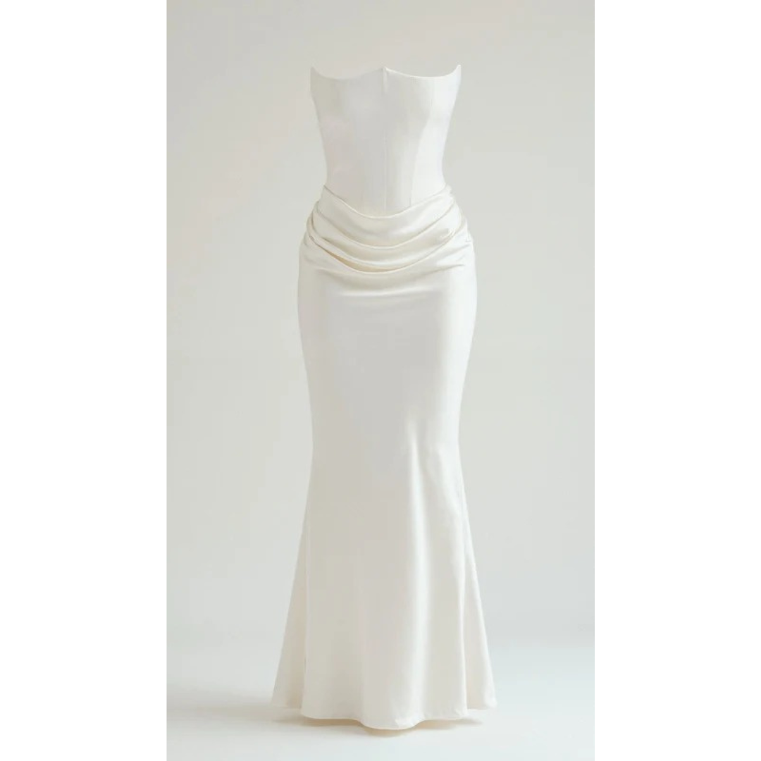 Friedel | Damen Maxi Kleid Für Hochzeitsgast Zeitlos