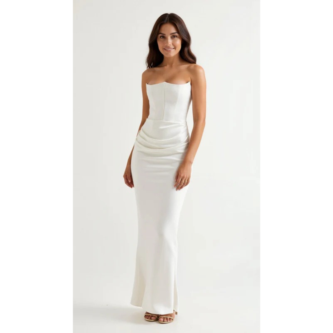 Friedel | Damen Maxi Kleid Für Hochzeitsgast Zeitlos
