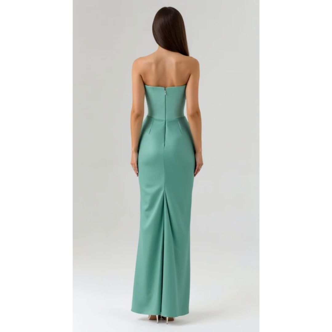 Friedel | Damen Maxi Kleid Für Hochzeitsgast Zeitlos