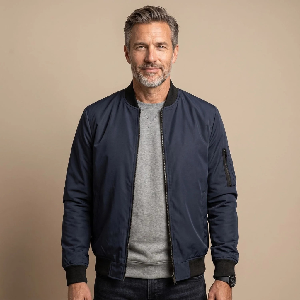 Friedhelm | Herren Jacke mit Reißverschluss