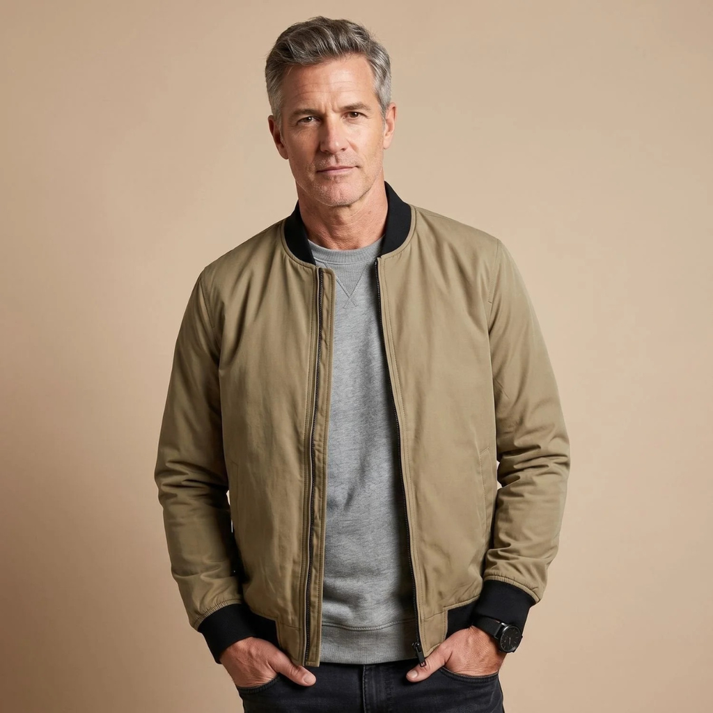 Friedhelm | Herren Jacke mit Reißverschluss