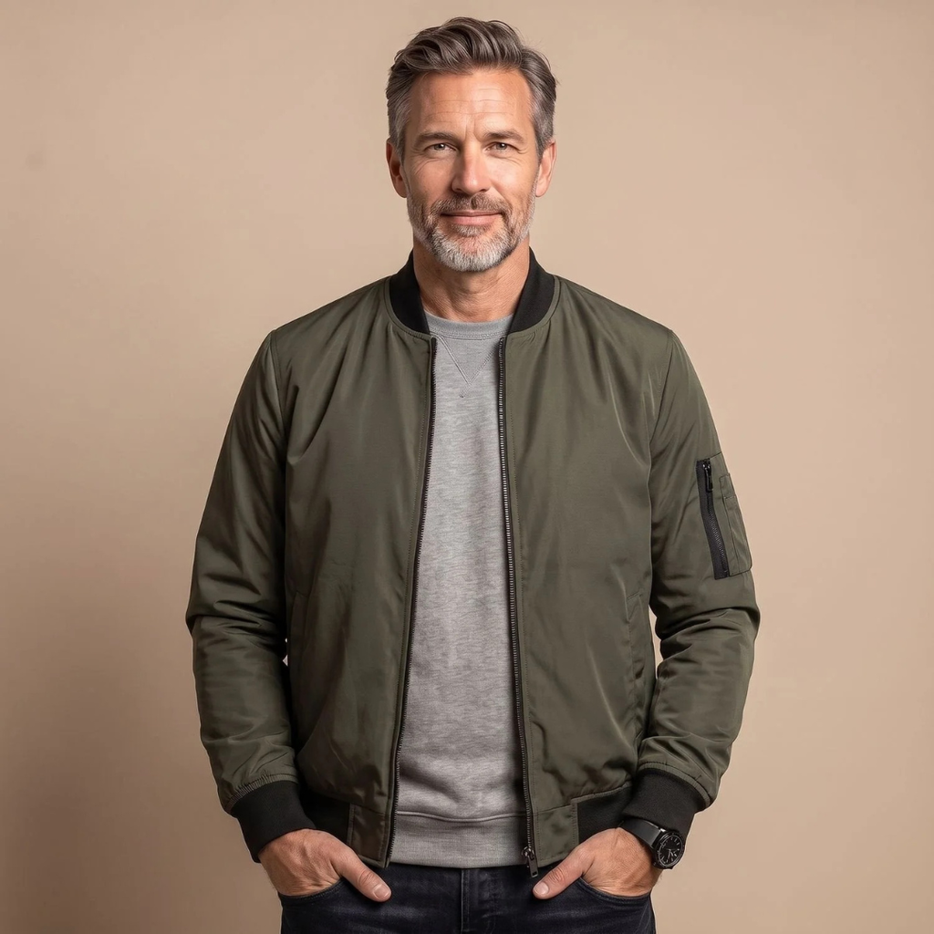 Friedhelm | Herren Jacke mit Reißverschluss