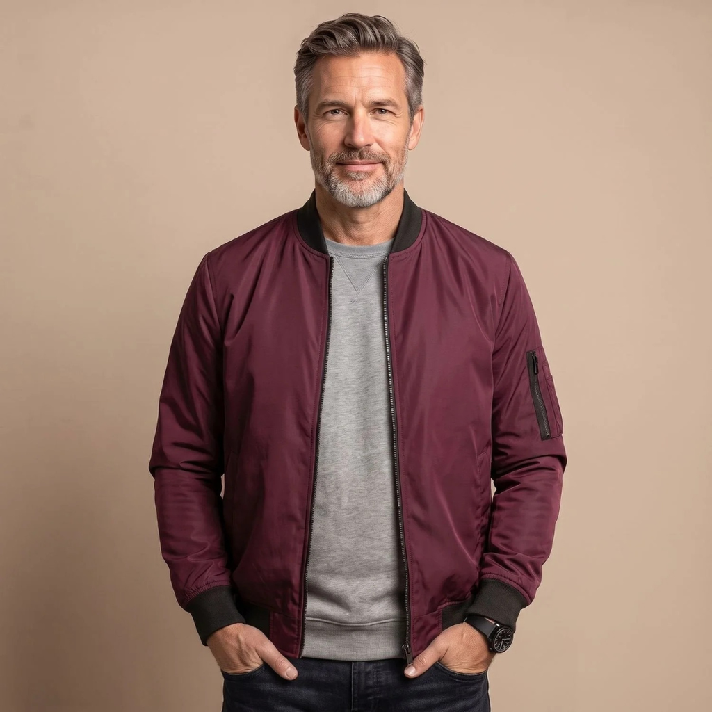 Friedhelm | Herren Jacke mit Reißverschluss