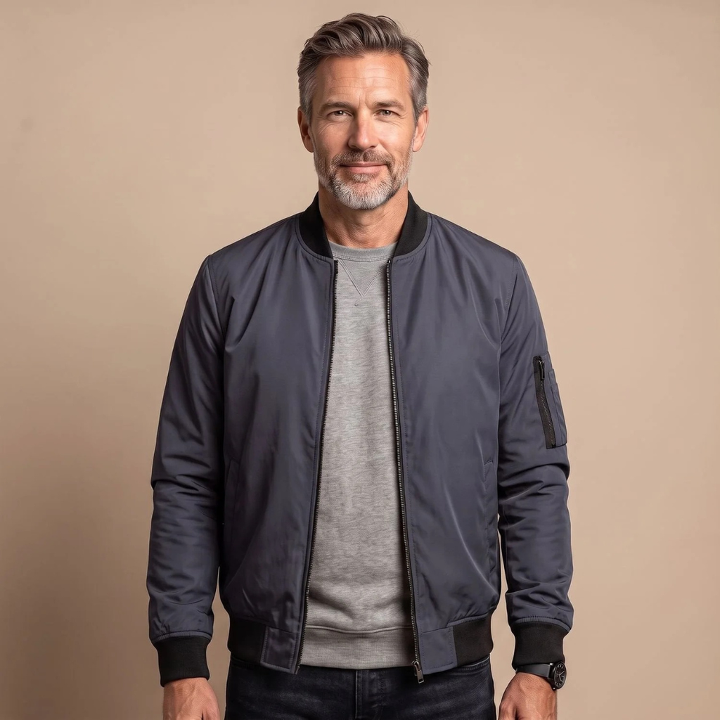 Friedhelm | Herren Jacke mit Reißverschluss