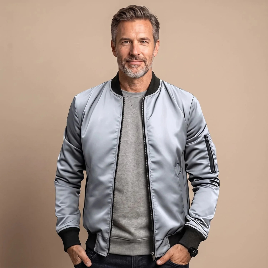 Friedhelm | Herren Jacke mit Reißverschluss
