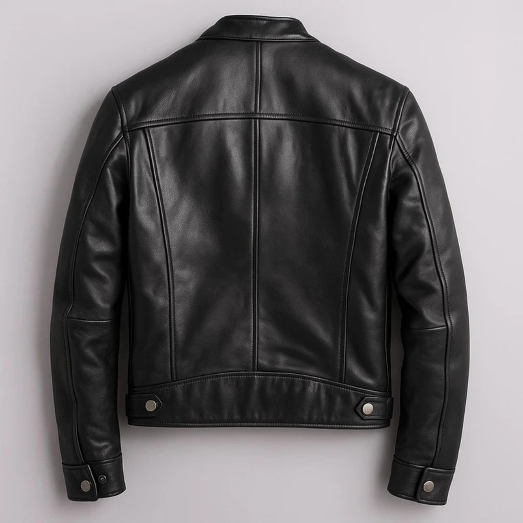 Friedrich | Herren Vintage Biker Jacke aus Kunstleder