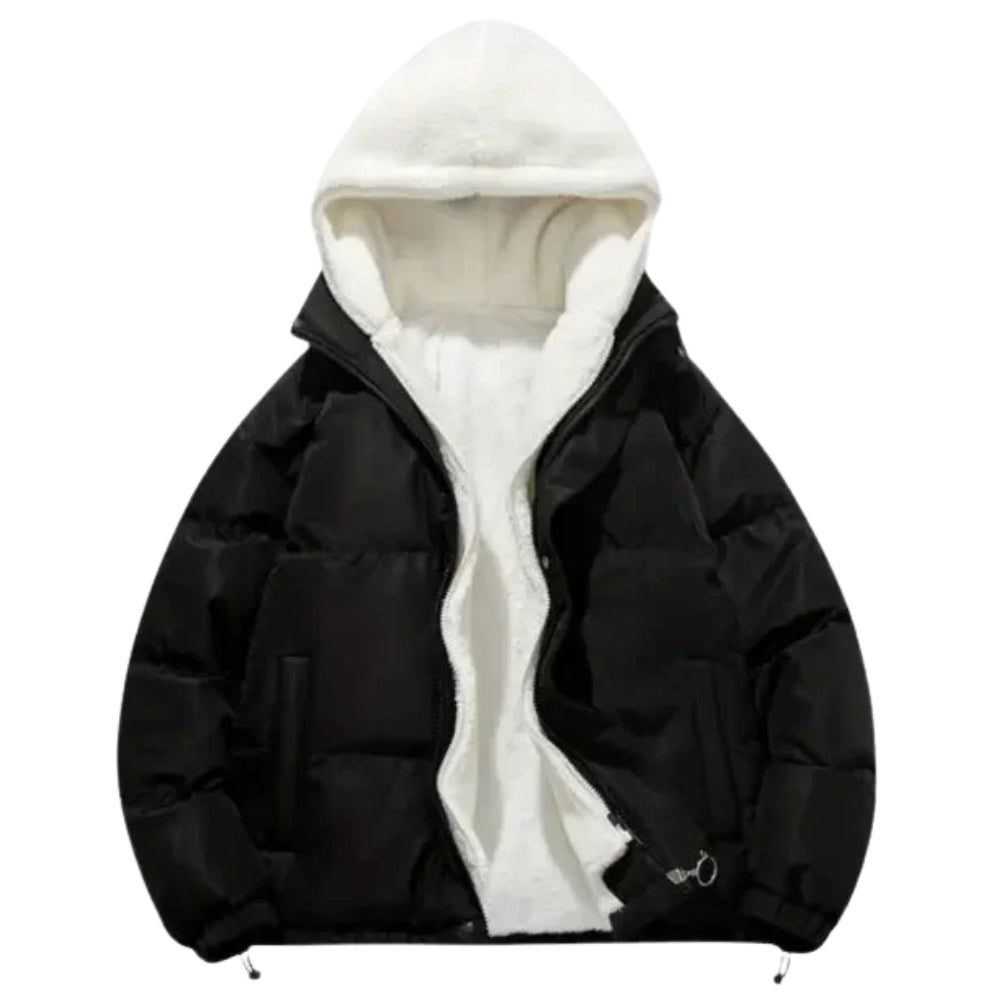 Gepolsterte Winterjacke – Modische Kapuzenjacke für Damen