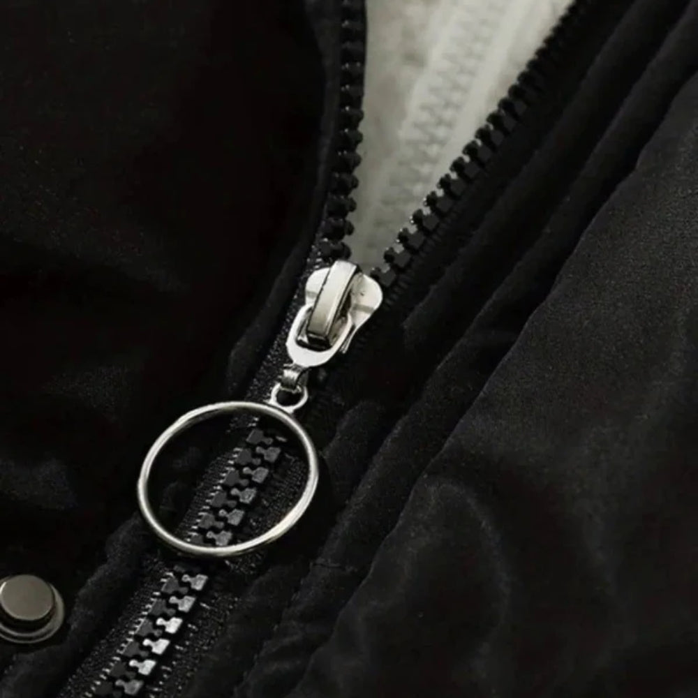 Gepolsterte Winterjacke – Modische Kapuzenjacke für Damen