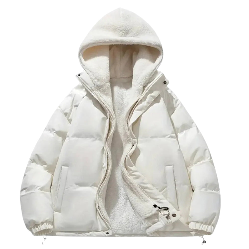Gepolsterte Winterjacke – Modische Kapuzenjacke für Damen