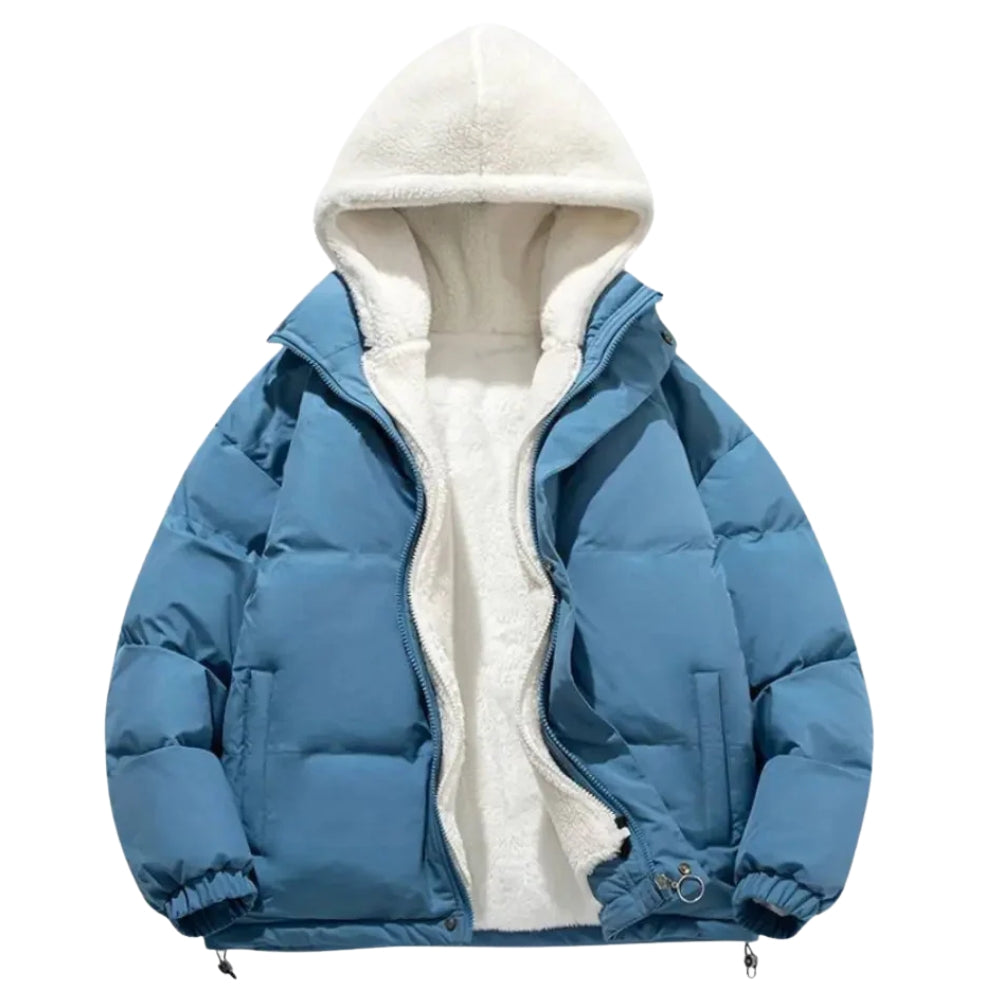 Gepolsterte Winterjacke – Modische Kapuzenjacke für Damen