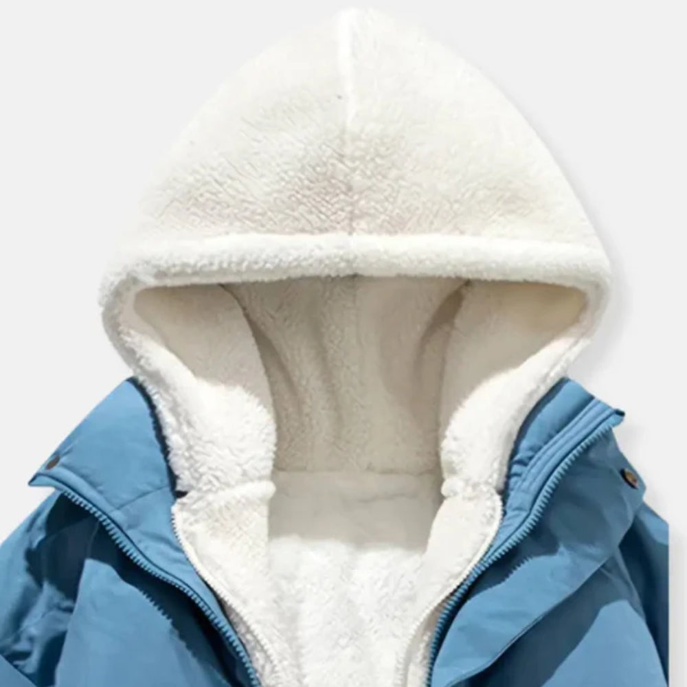 Gepolsterte Winterjacke – Modische Kapuzenjacke für Damen