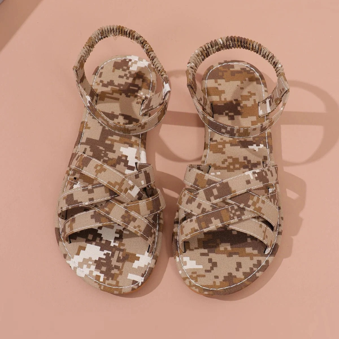 Gerda | Damen Orthopädische Freizeit Sandalen Mit Riemchen