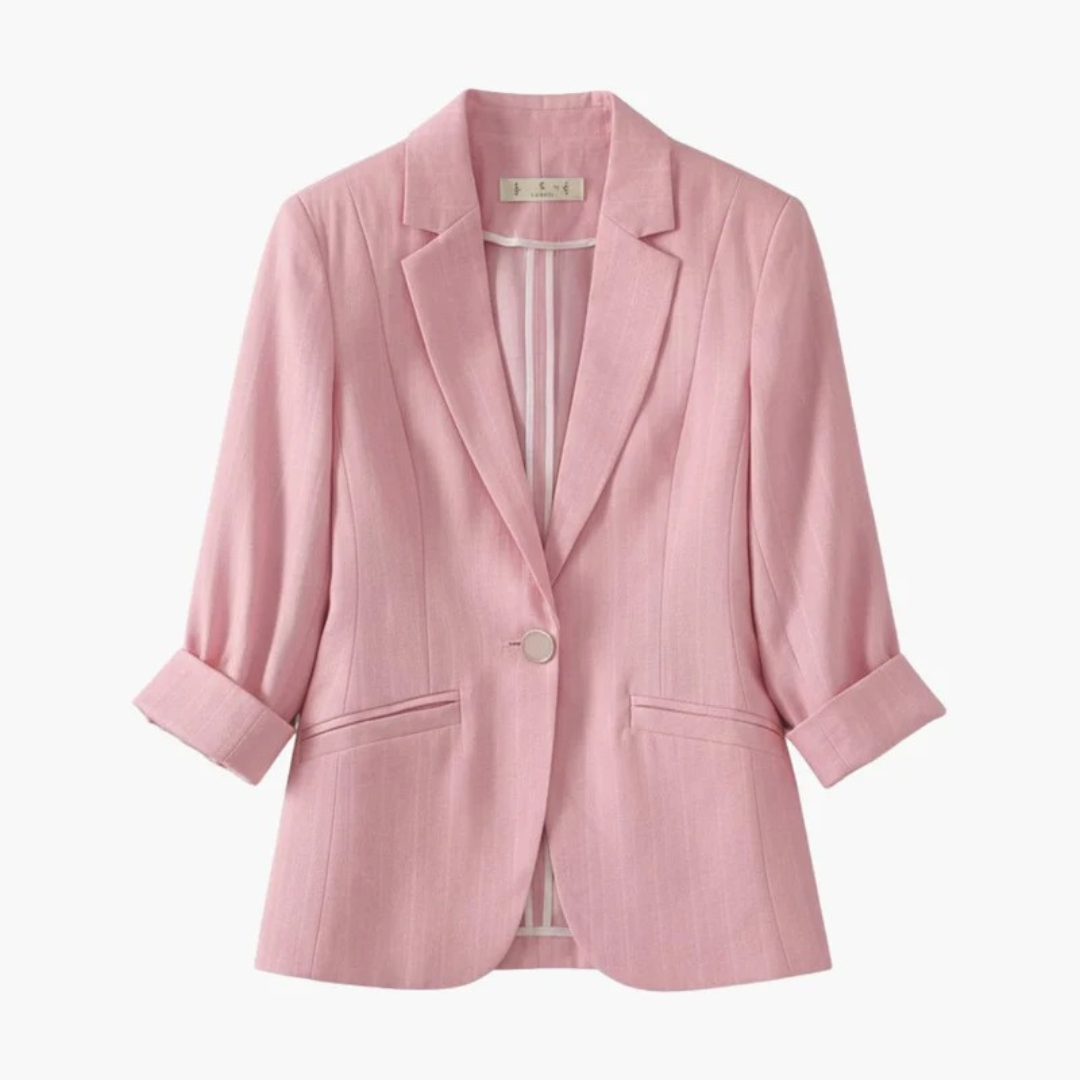 Gert | Damen Moderner Blazer Mit Knopf