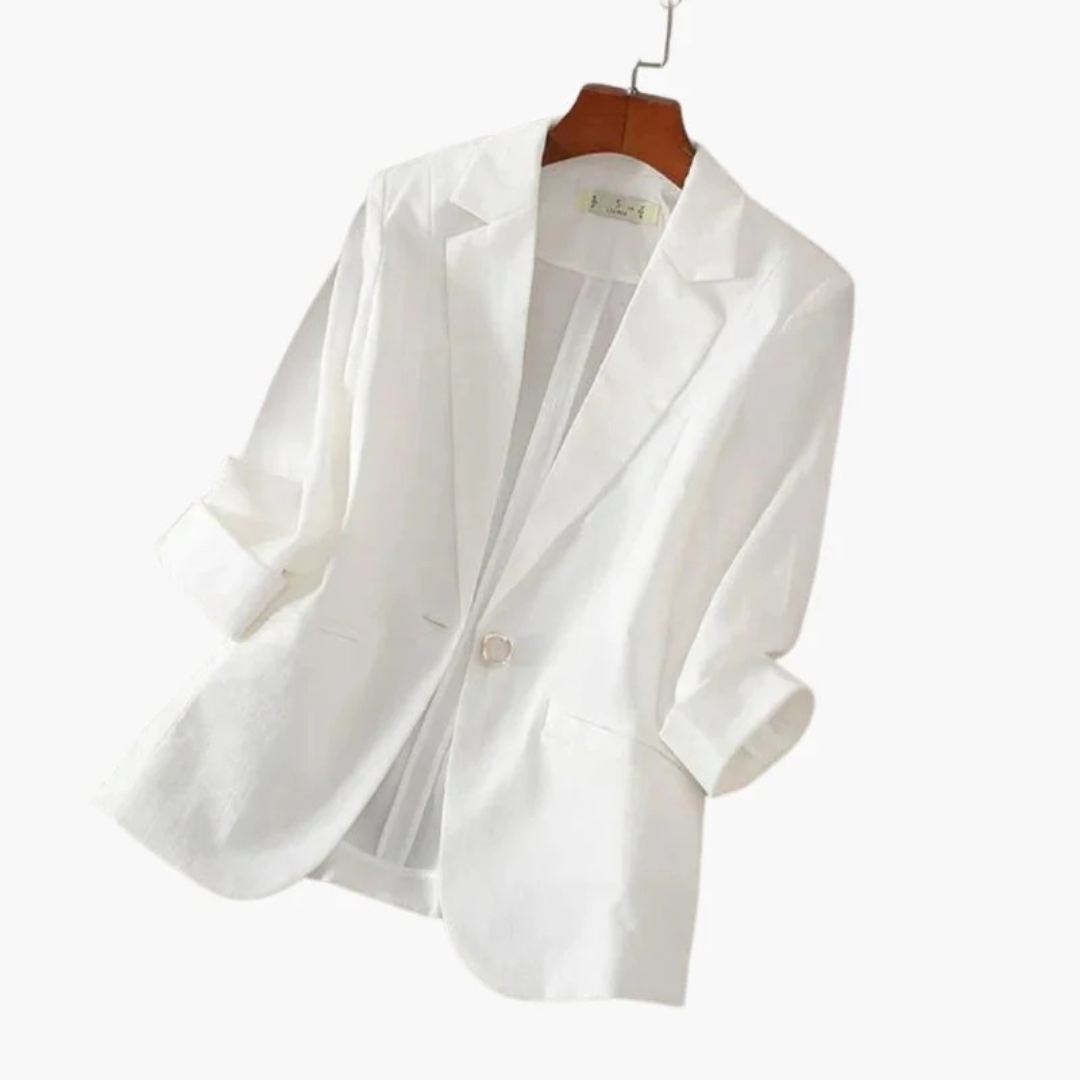 Gert | Damen Moderner Blazer Mit Knopf