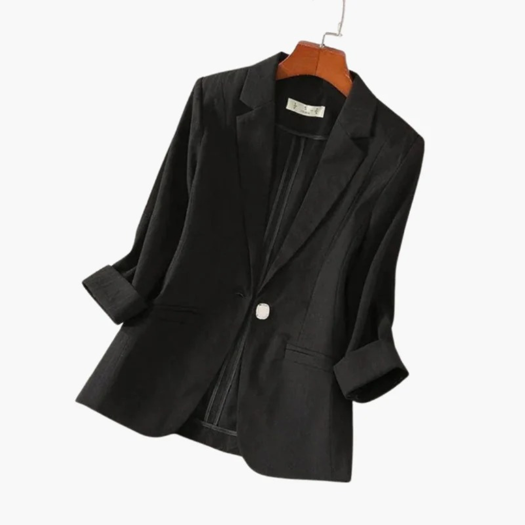 Gert | Damen Moderner Blazer Mit Knopf