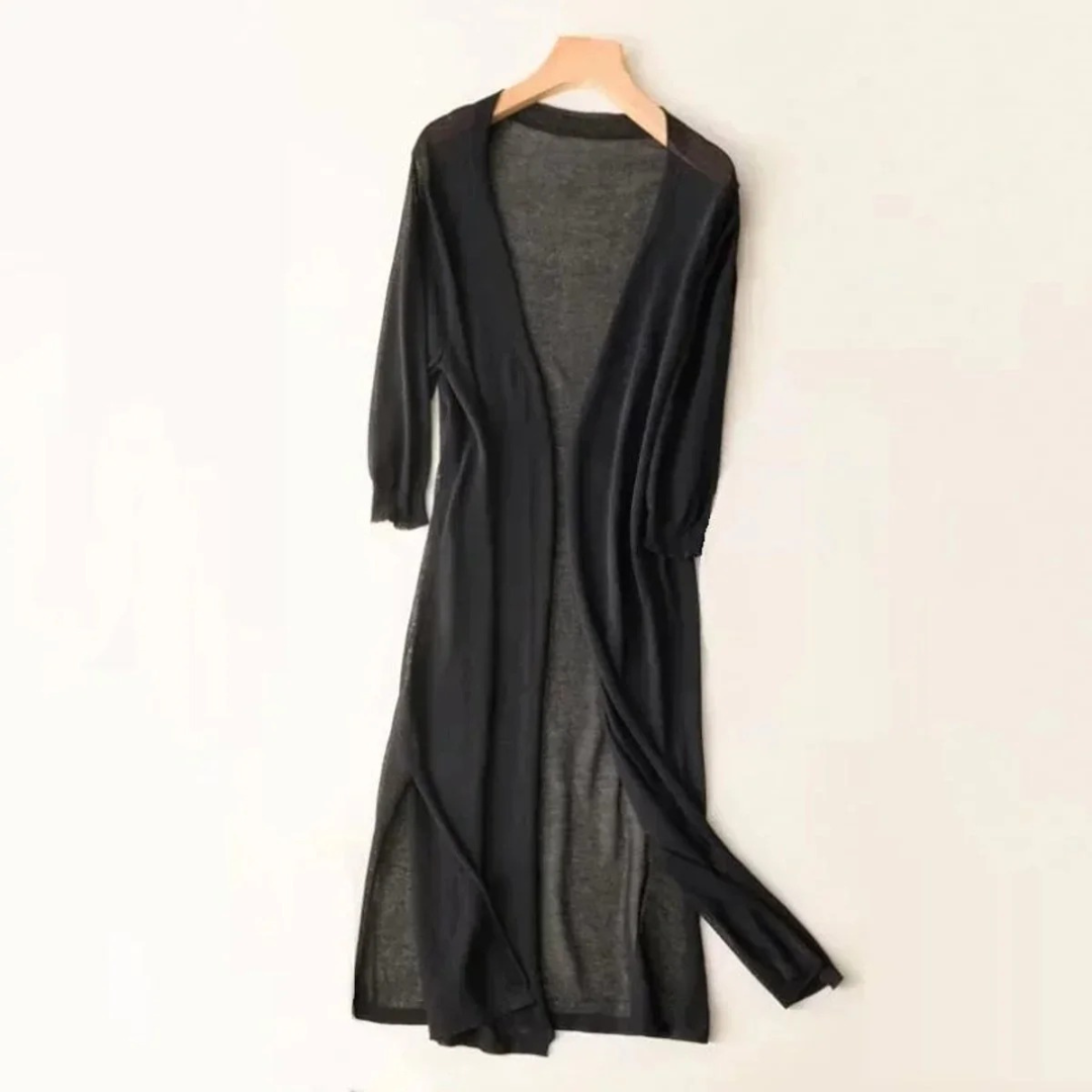 Gesa | Damen Leichte Strickjacke mit V-Ausschnitt