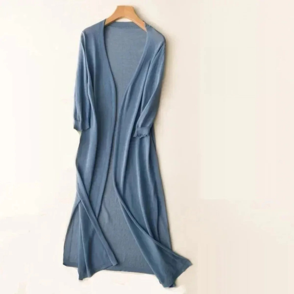 Gesa | Damen Leichte Strickjacke mit V-Ausschnitt