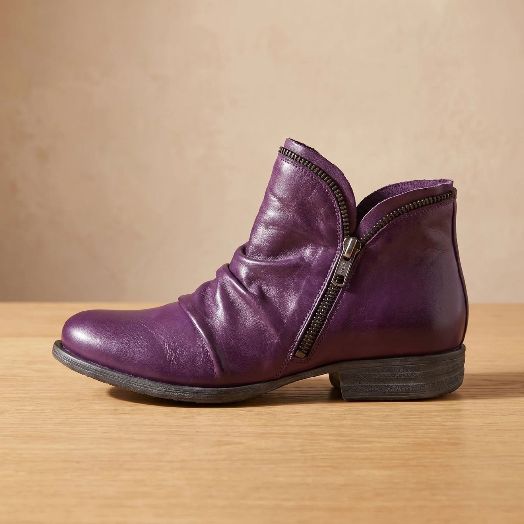 Gesa | Damen Orthopädische Stiefeletten mit Reißverschluss