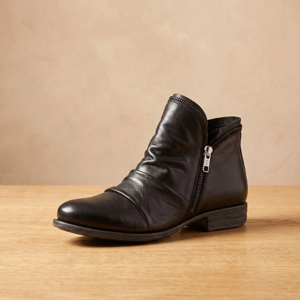 Gesa | Damen Orthopädische Stiefeletten mit Reißverschluss