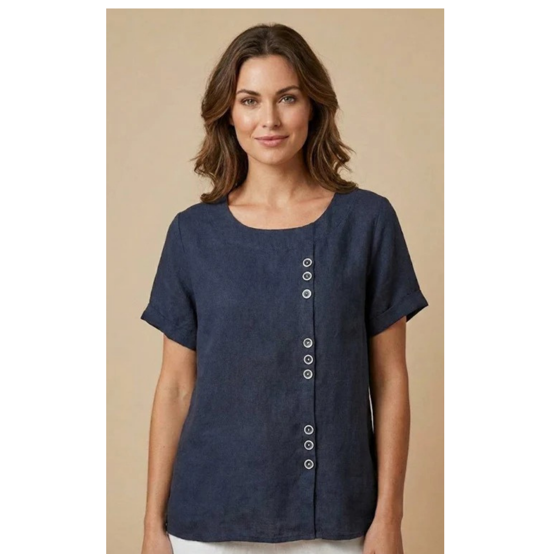 Gizem | Bequeme Damen Bluse locker modern Alltag